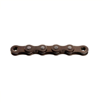 Collar de KMC Z1 estrecho 1 2x3 32, 7.3 mm, 112L Single Speed ​​Brown, Embalaje de taller cada uno