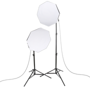 Studioking daglicht set pk-sb608k 2x85w - afbeelding 1