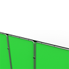 Studioking panoramische achtergrond green screen fsf-240900pt 240x900cm