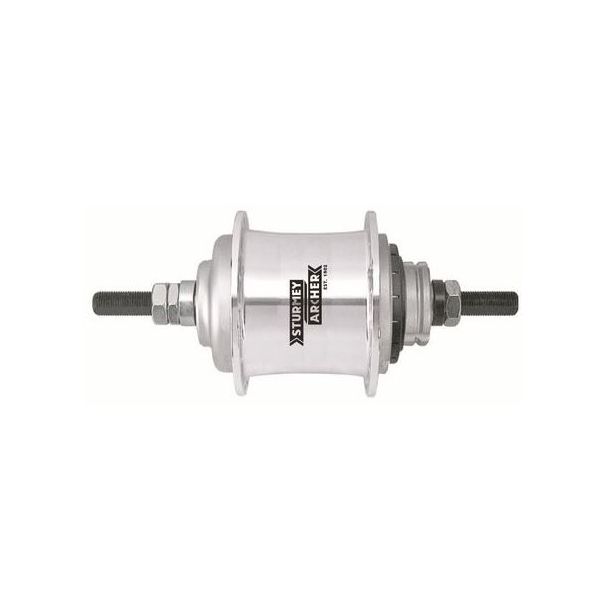 Piñón libre Sturmey Archer S-RF3 3 velocidades - 36 agujeros - plata