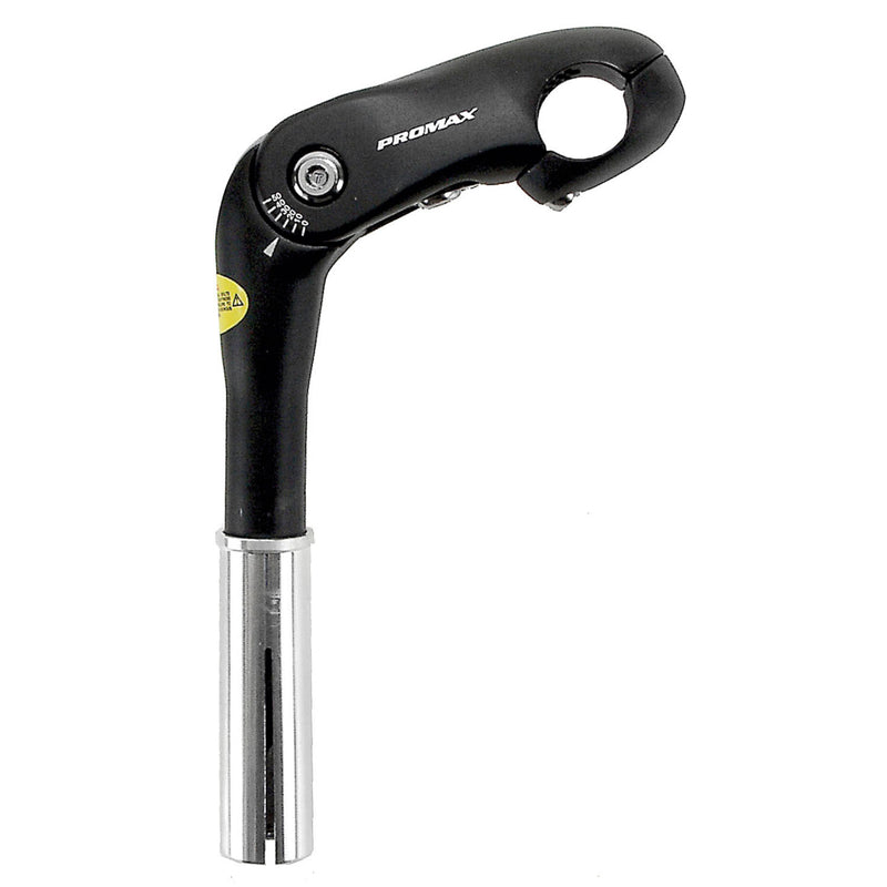 Regolabile STEM Promax 85 100mm 1-1 1 8 Adattatore Nero