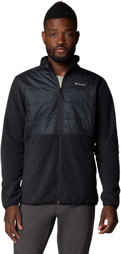 Gilet da esterno Columbia Basin Butte™ Full Zip Fleece II da uomo - Nero - Taglia XL
