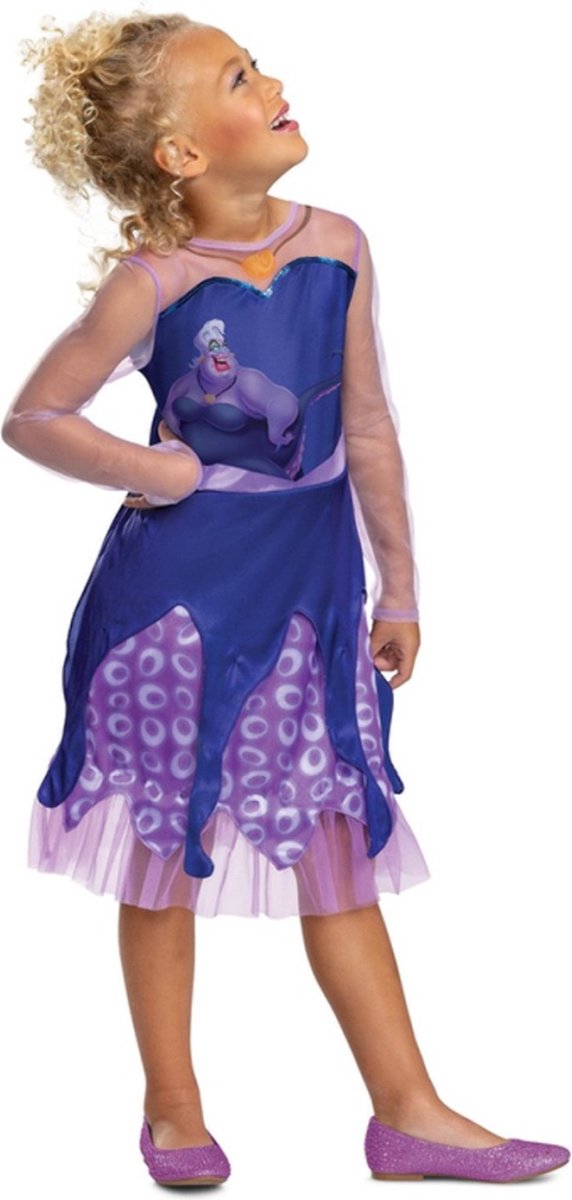 Disguise disney villains ursula classic costume dress children - kids up to 8 years - multicolours