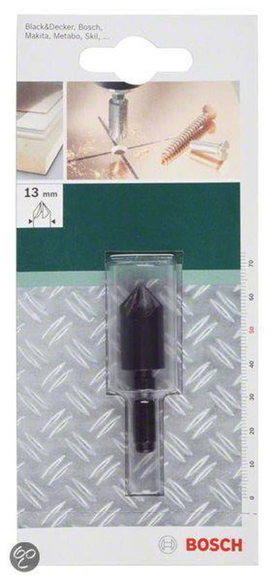 Bosch - Punta svasatrice conica in acciaio per utensili 10,0 mm, m5, 50 mm