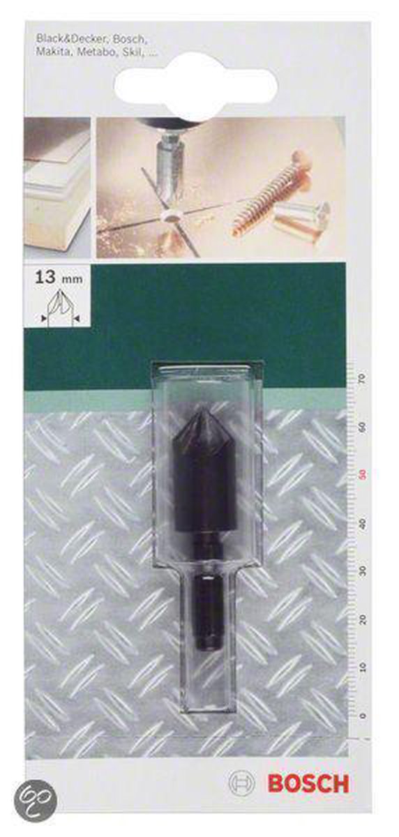Bosch - Broca avellanadora cónica de acero para herramientas 10,0 mm, m5, 50 mm
