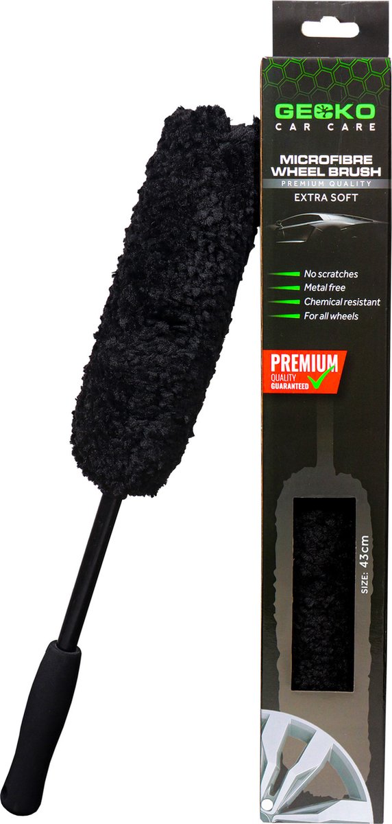 Gecko Car Care Gecko spazzola per cerchioni in microfibra