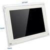 Benel frameo digitale fotolijst wt-101b acryl transparant 10.1 inch