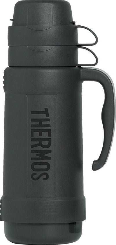 Thermos eclipse isoleerfles - 1l8 - donkergrijs