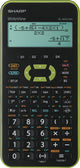 Calcolatrice scientifica Sharp - elw531xhgr - nero verde - 1x batteria aaa - sh-elw531xhgr