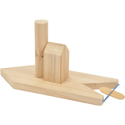 Parti in legno dell'azienda Creativ, l: 37 cm, l: 1,5-10,5 cm, 194 pezzi 1 scatola