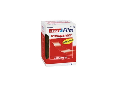 Película de oficina Tesa 66m x 12mm paquete de 12