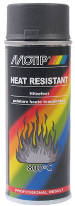 Spray laca motip resistente al calor negro (400 ml)