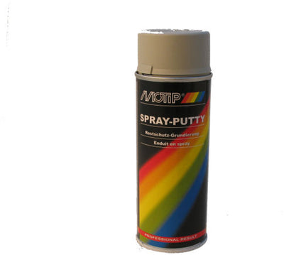 Relleno de aerosol beige gris