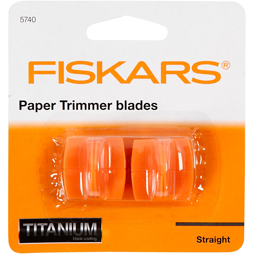 Fiskars triple track knives, 2 piece 1 box
