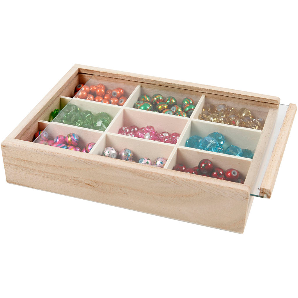 Scatola per monete con scompartimento aziendale Creativ, d: 3,5 cm, dimensioni 17x13 cm, 1 pezzo