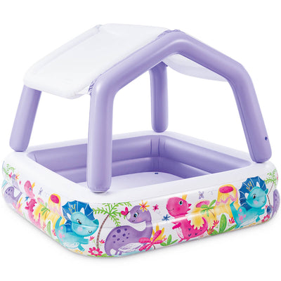 Piscina inflable Intex con techo corredizo