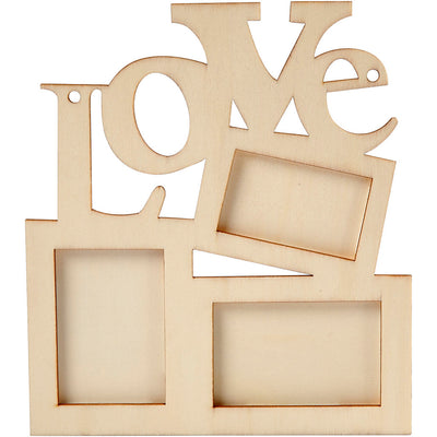 Telaio di foto Love Wood