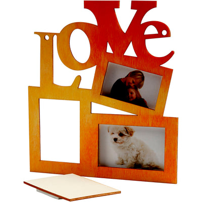 Telaio di foto Love Wood