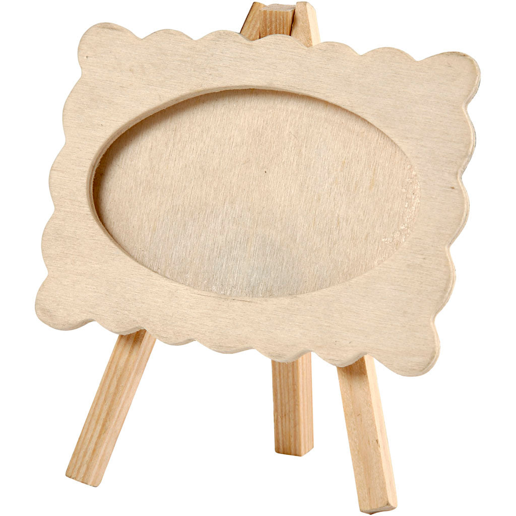Creative Company Wooden Foto Frame su Donkey, 13,2x11,5 cm