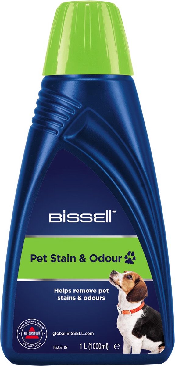 Bissell antiodore di macchie di animali domestici - cancella macchie - contro gli odori di macchie di animali domestici - 1 litro