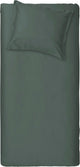 Cinderella sundays dekbedovertrek - 1 persoons - satijn - 140x200 220 cm - donker groen + 1 kussensloop 60x70