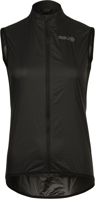 Agu wind body essenziale da donna - nero - antivento e idrorepellente