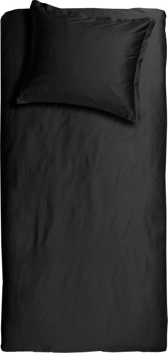 Copripiumino La domenica di Cenerentola - 1 persona - satinato - 140 x 200 220 cm - nero