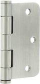 Cerniera Starx modello quadrato, con perno mobile, angoli tondi, acciaio inox 76 x 76 mm (3 pezzi)