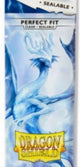 Dragon shield sleeves perfect fit clear sealable -