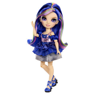 Rainbow high be abbagliante bambole alla moda genevieve bleue (blu)
