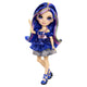 Rainbow high be deslumbrante muñecas de moda genevieve bleue (azul)