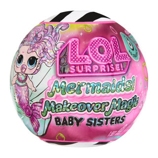 Lol surprise mermaids makeover magic baby sisters | 12 stuks