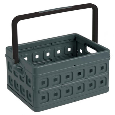 Caja plegable Sunware 24 litros con asa gris