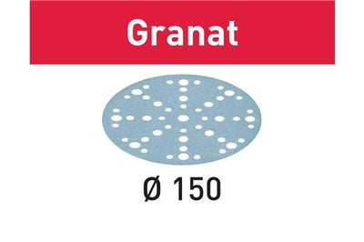 Carta vetrata Festool ø150 p150 gr 100