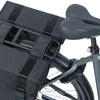Boba de bicicleta doble Basil Tour - Repelente de agua - 28L - Negro