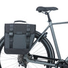 Tour di basilico a sinistra - borsa per bicicletta singola, nero, impermeabile