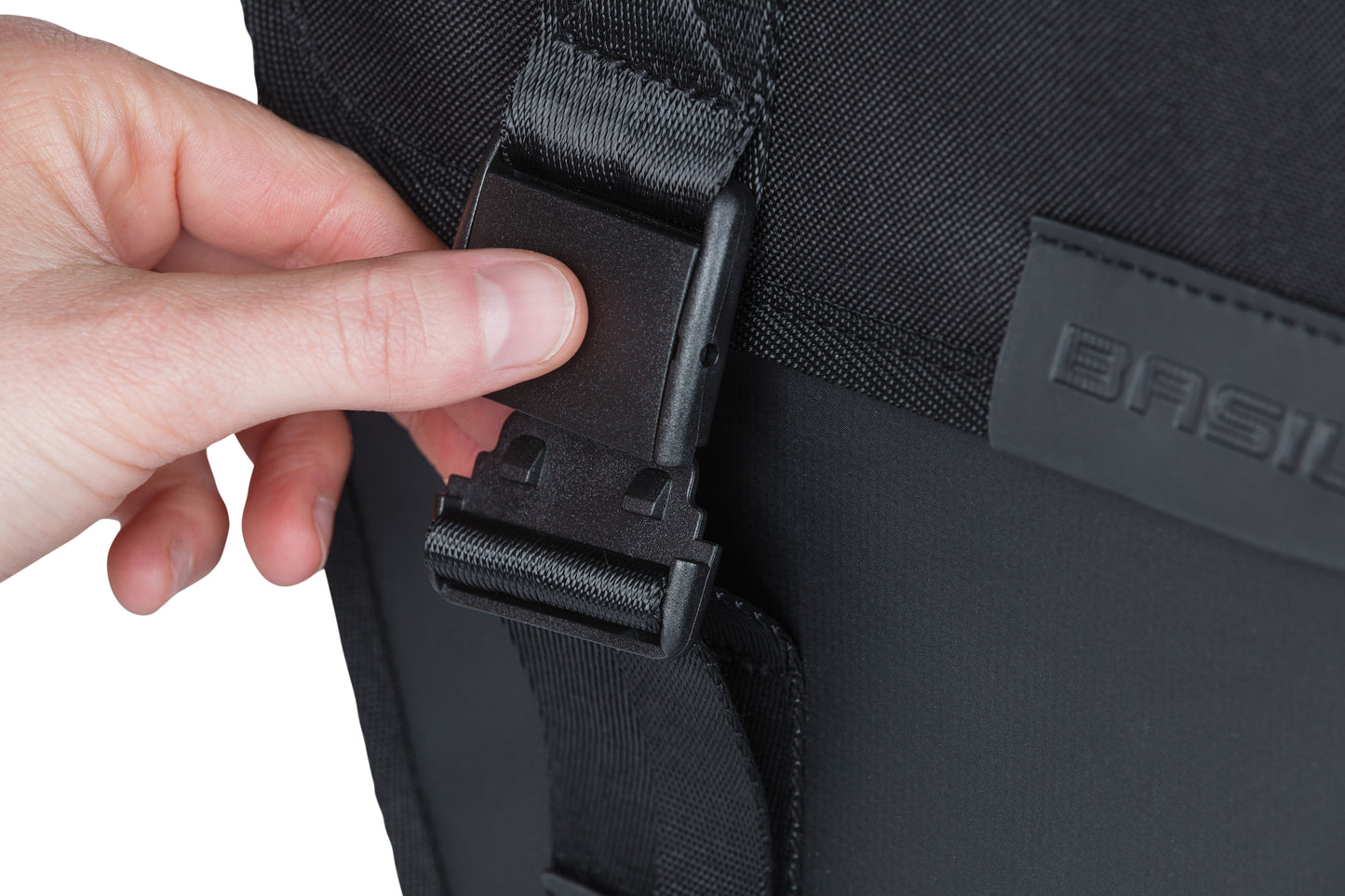 Basil Tour dubbele fietstas 35L zwart