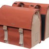 Basil Urban Load dubbele fietstas, rood, waterdicht, 48-53L