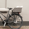 Basil Cento Rattan Look - fietsmand - achterop -bruin