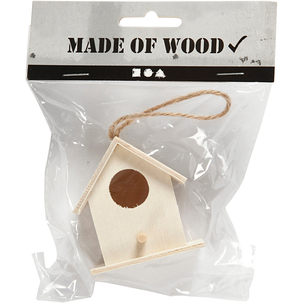Casetta per uccelli Creative Company, dimensioni 6x6 cm, 1 pezzo