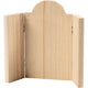 Creativ company creative houten drieluik ikoon 18 x 22 cm