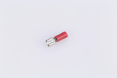 Spahn flachsteckhülse flat plug-in sleeve insulated red 100pcs.