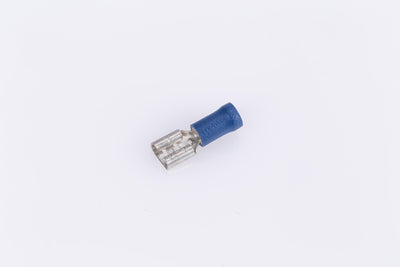 Spahn flachsteckhülse flat plug-in sleeve insulated blue 100pcs.