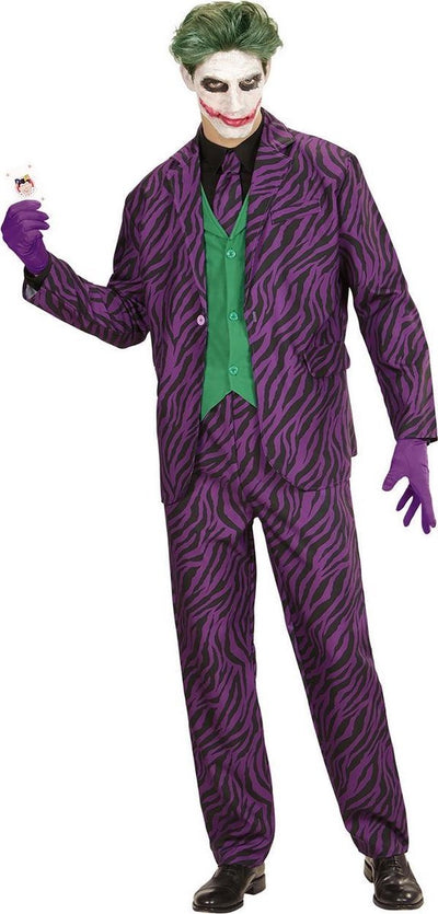 Disfraz de comodín Finidi | bromista con clase | hombre | XL | traje de carnaval | vestido elegante