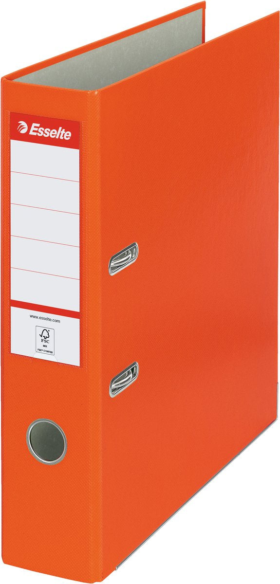 Esselte eko 11234 - raccoglitore - a4 75mm - arancione - sostenibile - ecologico - robusto