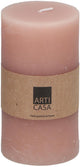Arti casa stompkaars ø7 x 13 cm - 46 branduren - roze