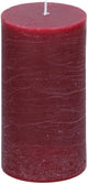 Arti casa stompkaars ø7 x 13 cm - 46 branduren - bordeuxrood