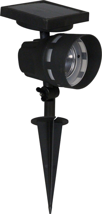 Luxform - montana - híbrido solar inteligente - punto de pico - negro - 50 lúmenes - alimentado por energía solar