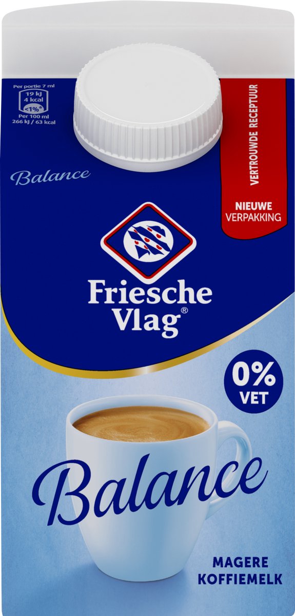 Bilancia con bandiera della Frisia – Caffè Latte – 12 x 466 ml – Confezione risparmio
