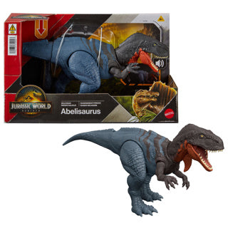 Abelisaurus ruggito selvaggio del mondo giurassico